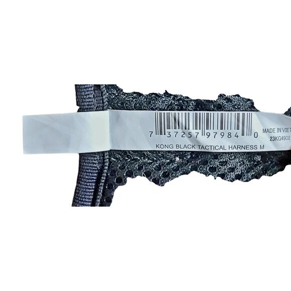 KONG Tactical Dog Harness Vest Ultra Durable Metal Fasteners Sz Med - Picture 6 of 8
